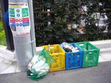 Раздельный сбор отходов в Японии