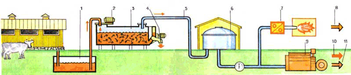 Автоматизированный биогазовый реактор Маби