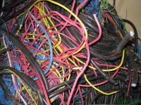 Смешанные отходы силового кабеля и проводов