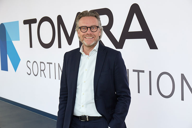 TOMRA Tom Eng SVP and Head of TOMRA Recycling
